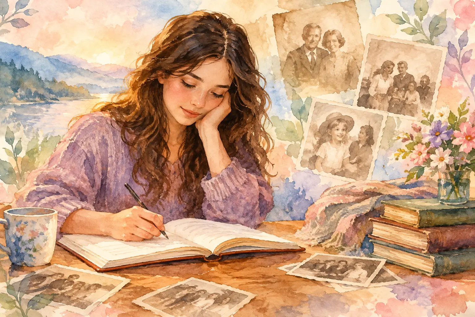 A Family History Memoir Guide for Healing